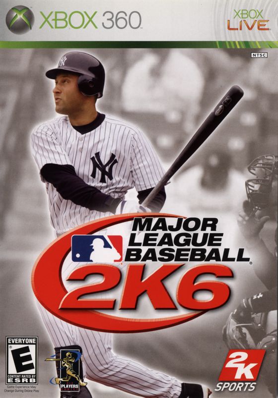 Major League Baseball 2K6 box art for Xbox 360